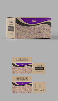 CDR工業(yè)包裝設計 從素材模板到紙箱應用