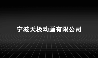 寧波天極動畫 以軟件開發為翼，以企業形象策劃為帆，驅動數字創意新浪潮
